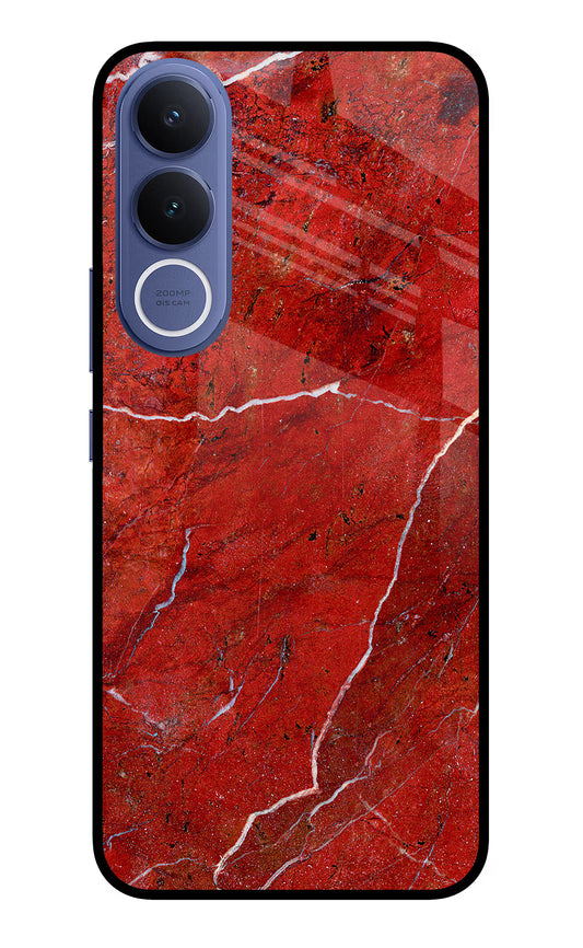 Red Marble Design Vivo V70 FE 5G Glass Case