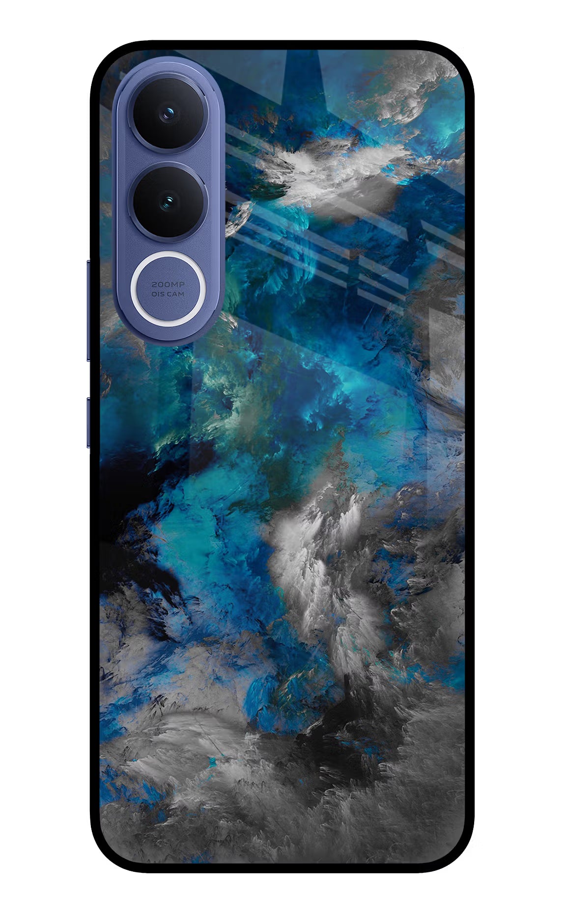 Artwork Vivo V70 FE 5G Glass Case Back Cover by Casekaro