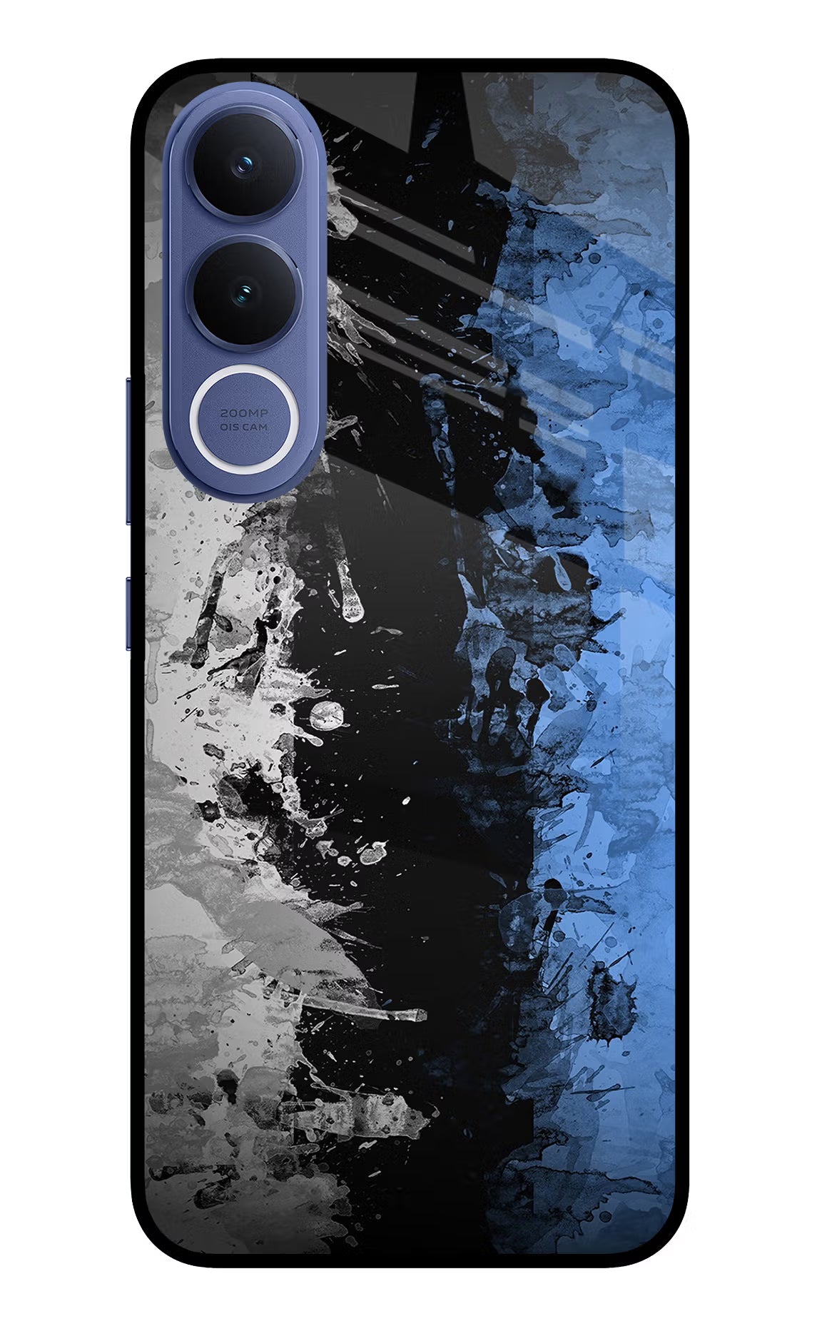 Artistic Design Vivo V70 FE 5G Glass Case Back Cover by Casekaro
