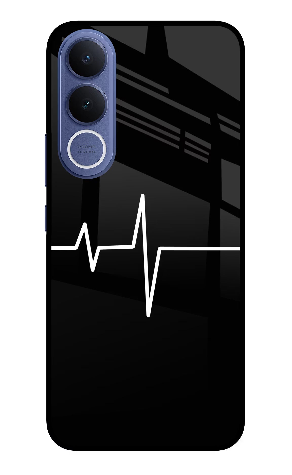 Heart Beats Vivo V70 FE 5G Glass Case