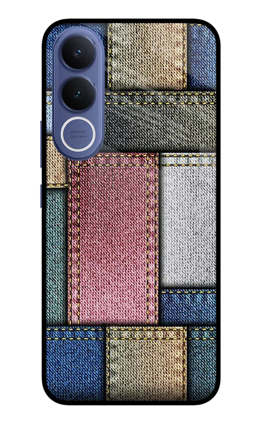 Multicolor Jeans Vivo V70 FE 5G Glass Case