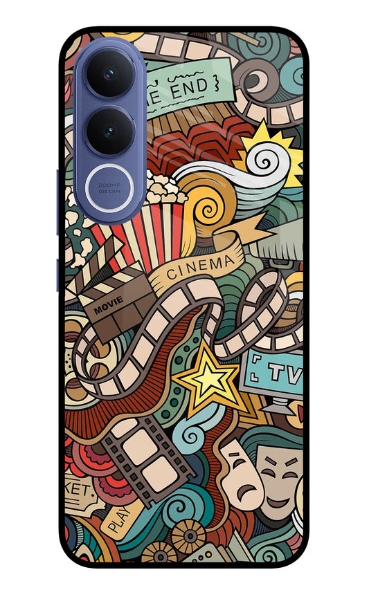 Cinema Abstract Vivo V70 FE 5G Glass Case