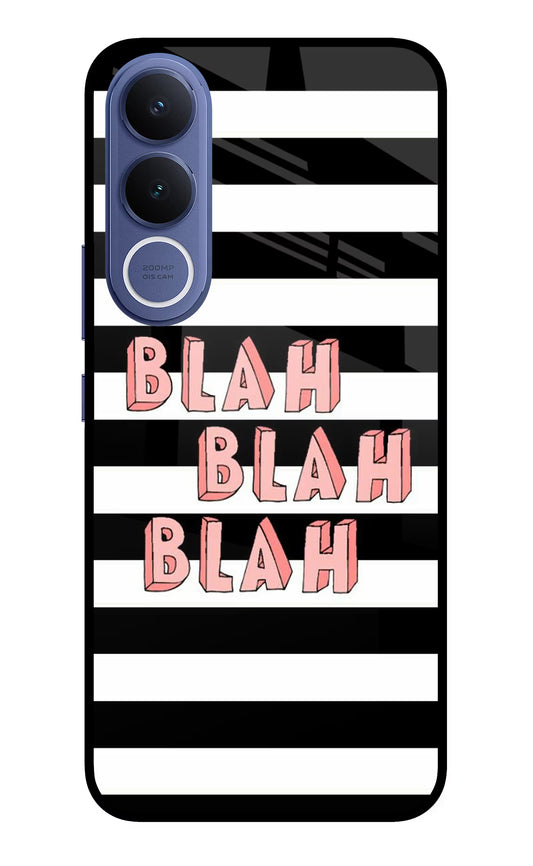 Blah Blah Blah Vivo V70 FE 5G Glass Case