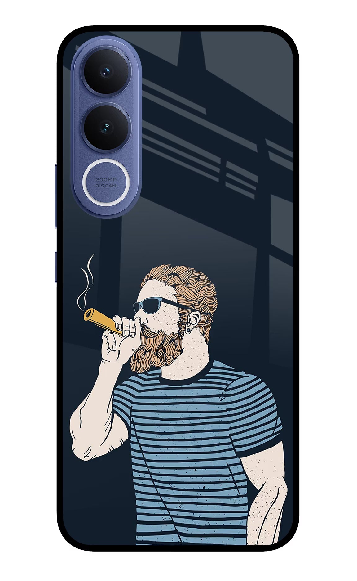 Smoking Vivo V70 FE 5G Glass Case