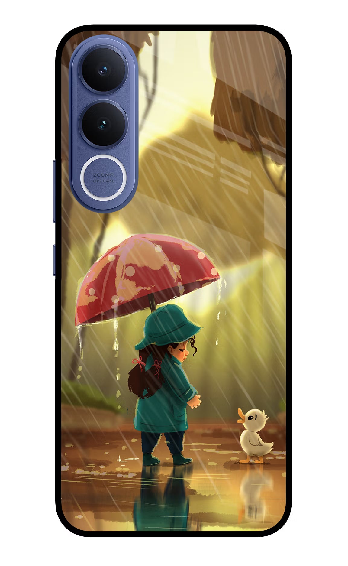 Rainy Day Vivo V70 FE 5G Glass Case