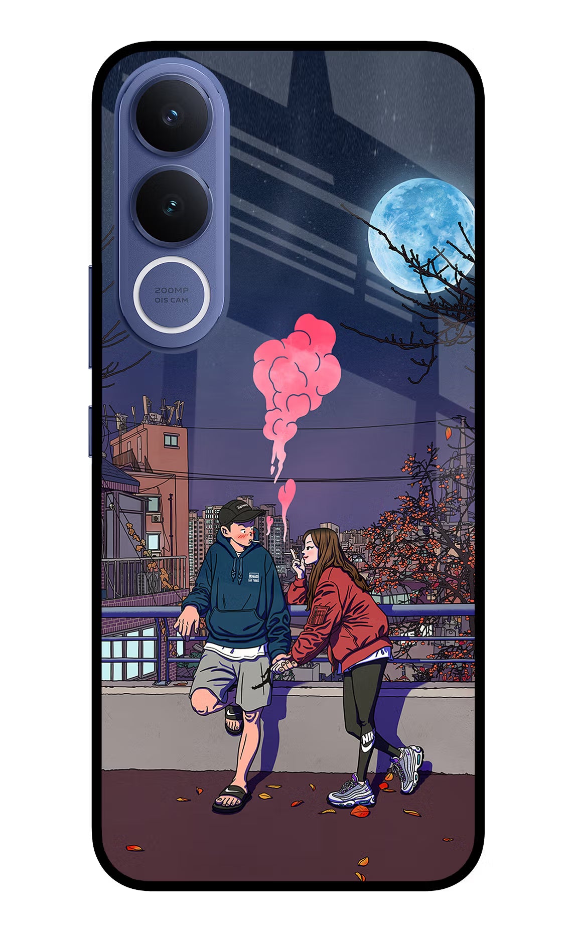 Chilling Couple Vivo V70 FE 5G Glass Case