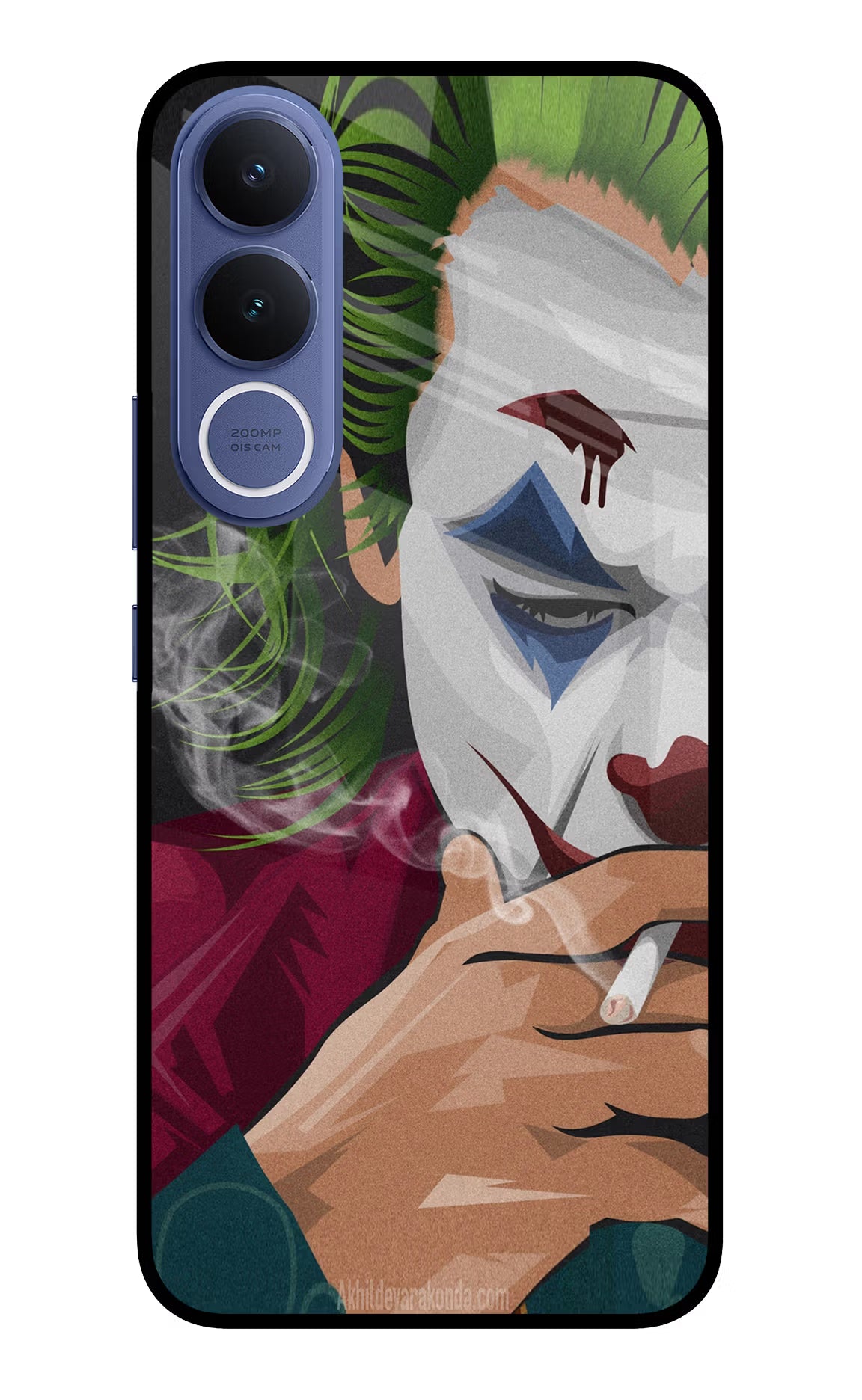 Joker Smoking Vivo V70 FE 5G Glass Case