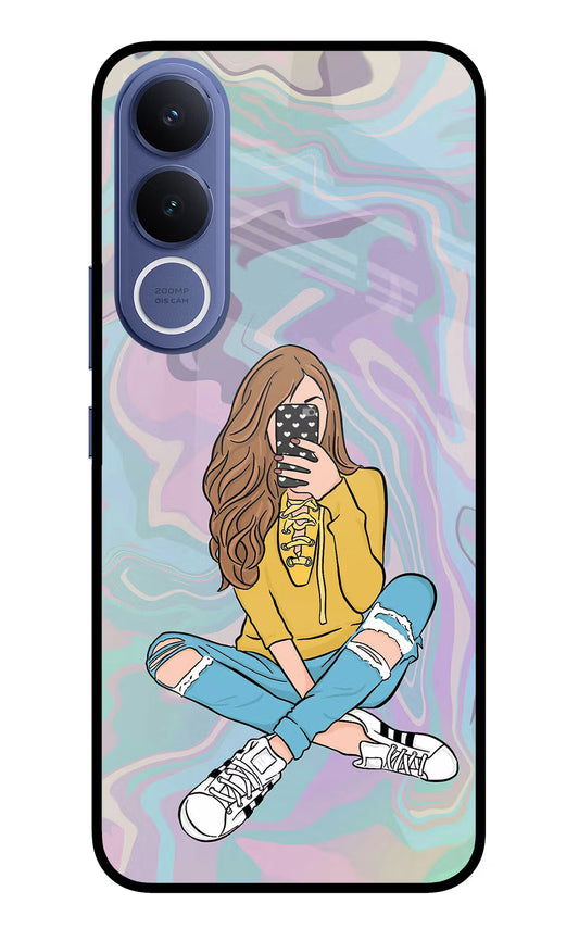 Selfie Girl Vivo V70 FE 5G Glass Case