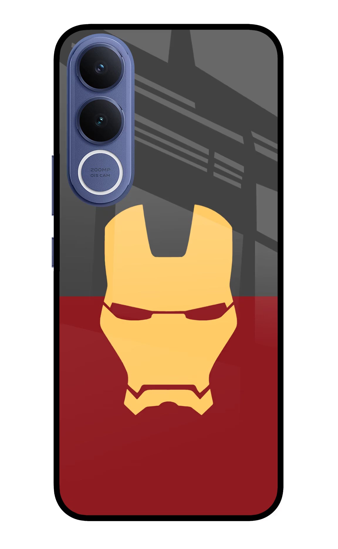 Ironman Vivo V70 FE 5G Glass Case Back Cover by Casekaro