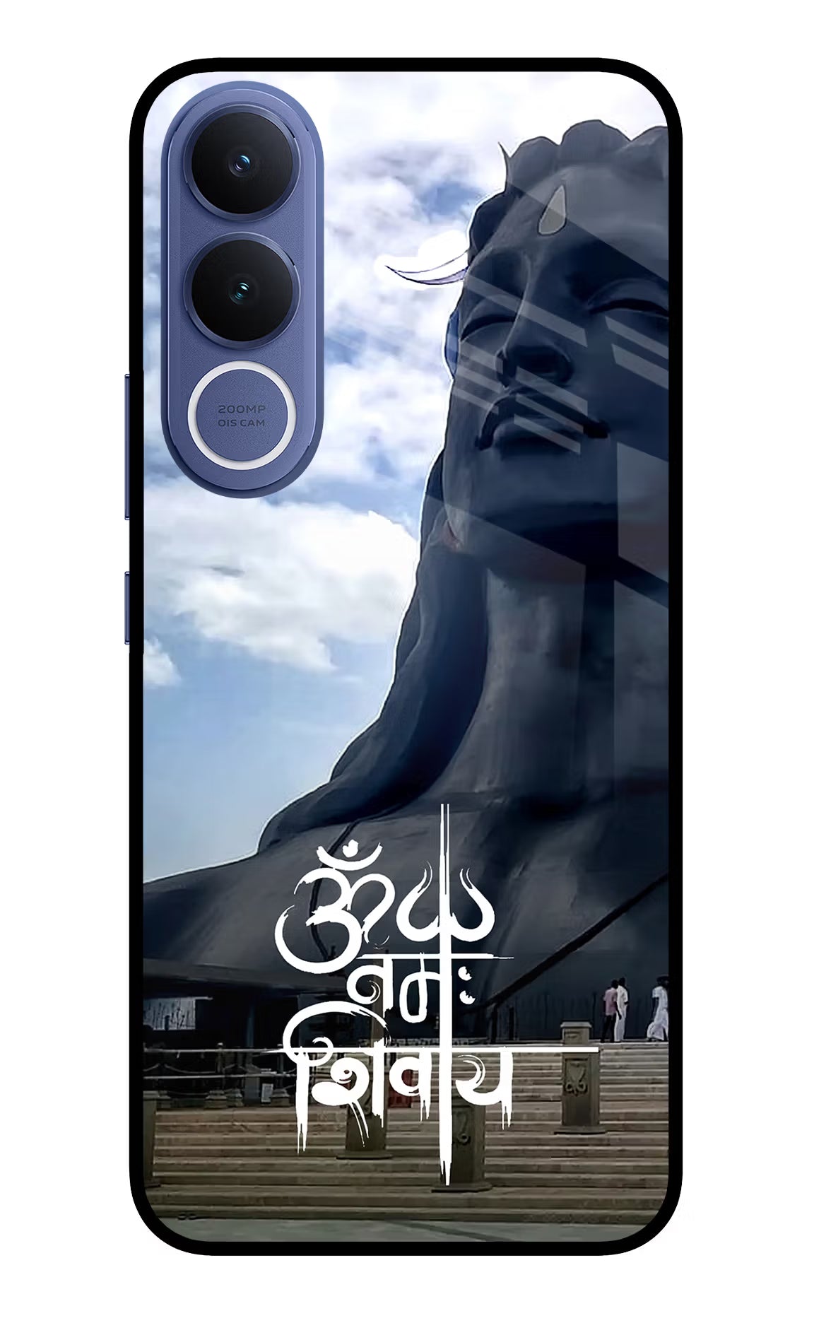 Om Namah Shivay Vivo V70 FE 5G Glass Case