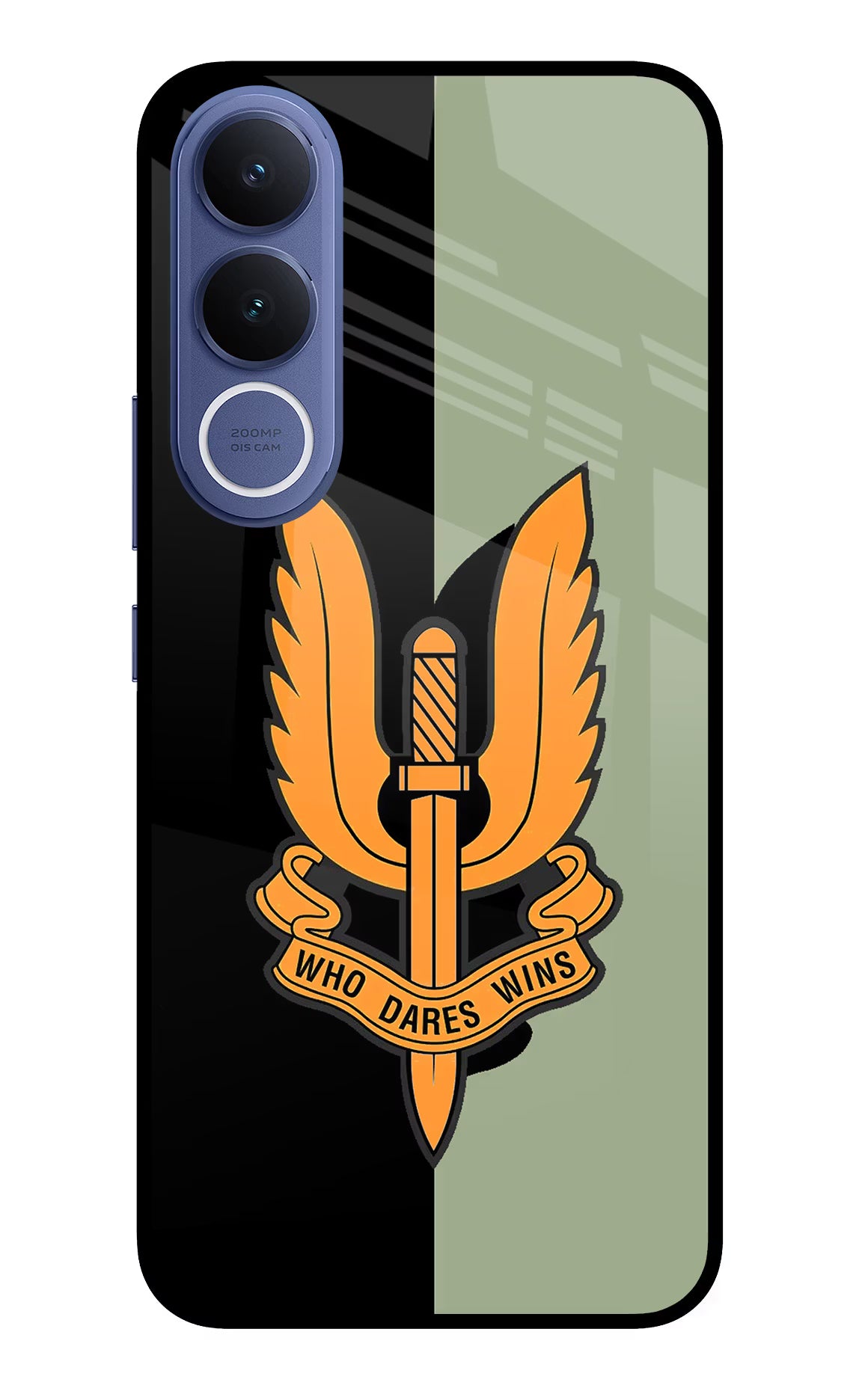 Balidan Logo Vivo V70 FE 5G Glass Case Back Cover by Casekaro