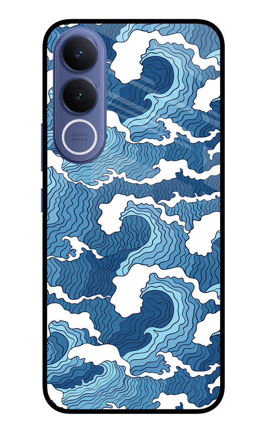 Blue Waves Vivo V70 FE 5G Glass Case