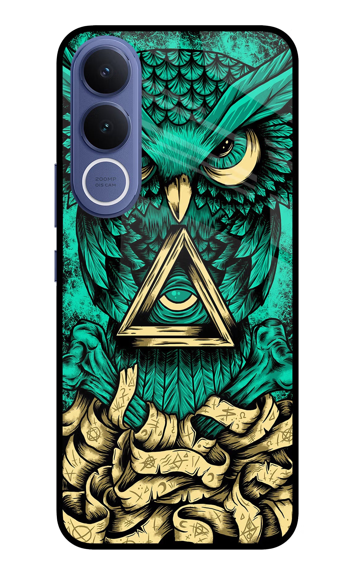 Green Owl Vivo V70 FE 5G Glass Case