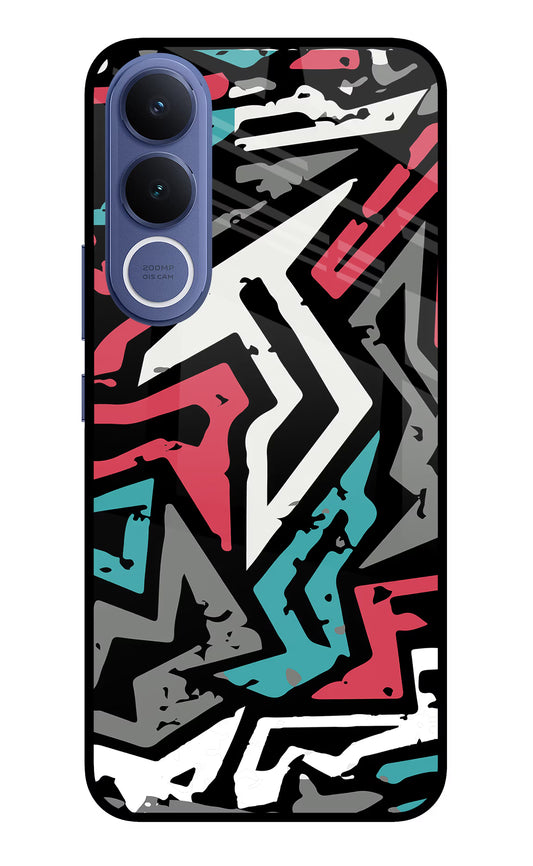 Geometric Graffiti Vivo V70 FE 5G Glass Case