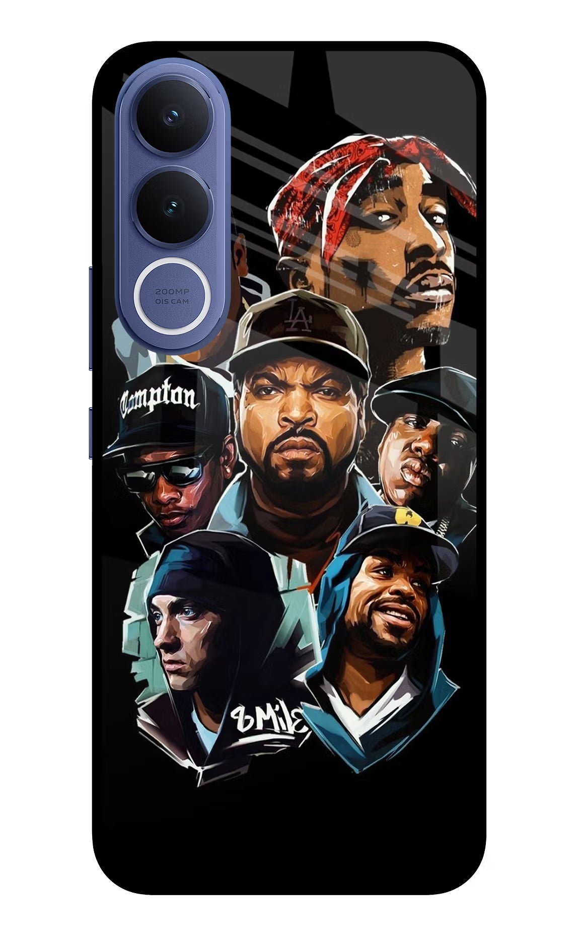 Rappers Vivo V70 FE 5G Glass Case