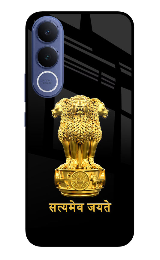 Satyamev Jayate Golden Vivo V70 FE 5G Glass Case