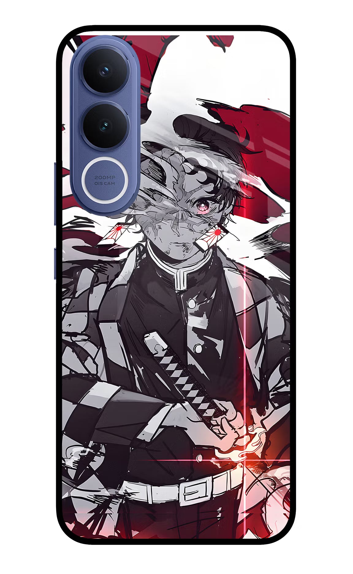 Demon Slayer Vivo V70 FE 5G Glass Case