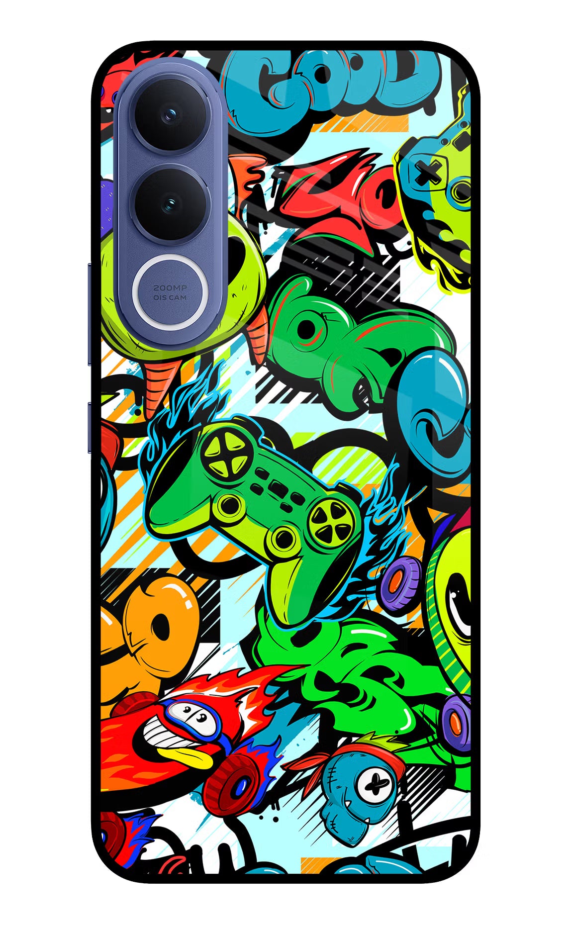 Game Doodle Vivo V70 FE 5G Glass Case