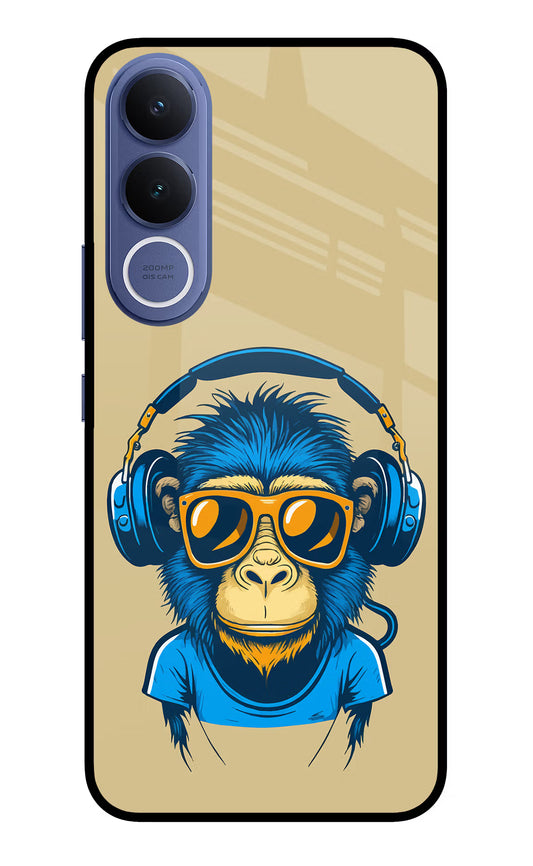 Monkey Headphone Vivo V70 FE 5G Glass Case