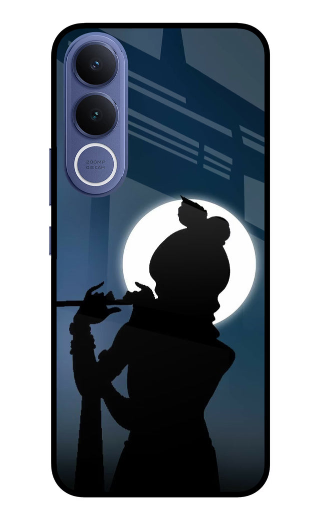 Shri Krishna Silhouette Vivo V70 FE 5G Glass Case Back Cover by Casekaro