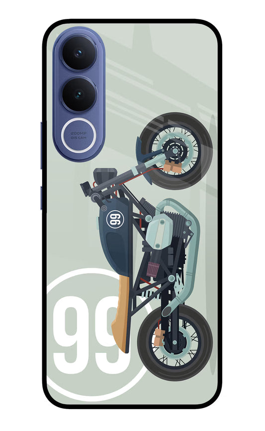 Classic Cafe Racer 99 Vivo V70 FE 5G Glass Case