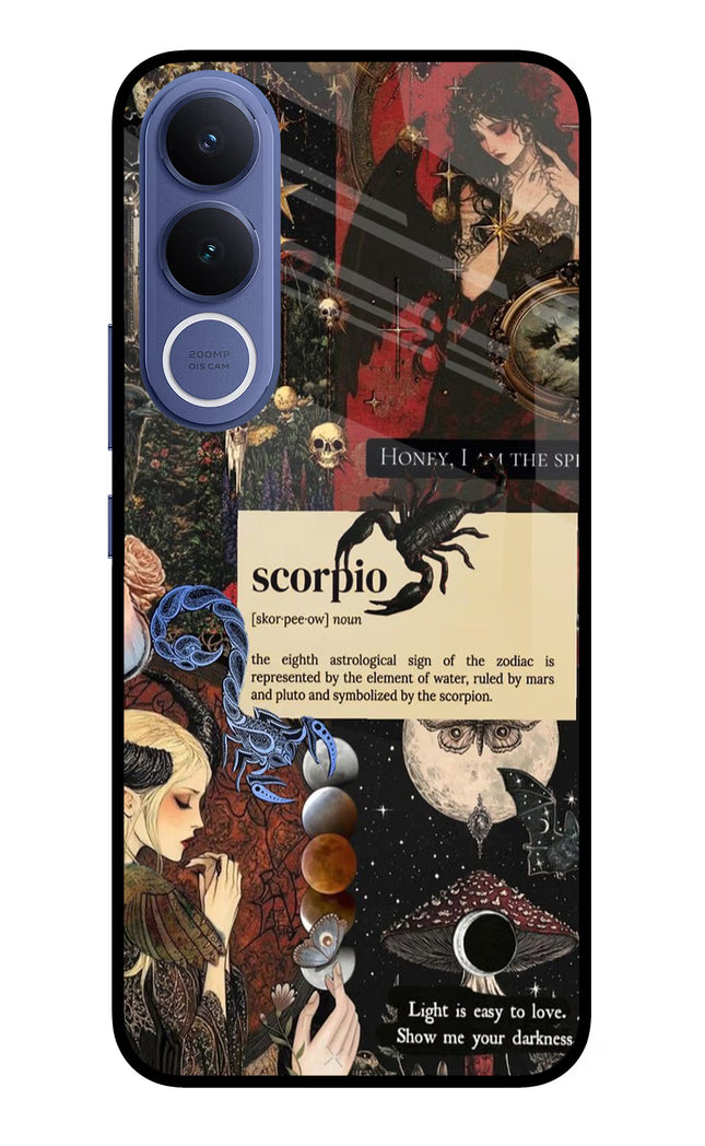 Scorpio Zodiac Vivo V70 FE 5G Glass Case
