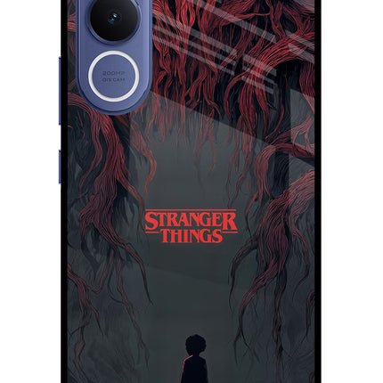 Ordinary Things Dark Side Vivo V70 FE 5G Glass Case Back Cover by Casekaro