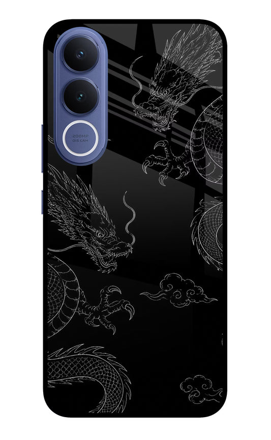 Twin Dragons Vivo V70 FE 5G Glass Case