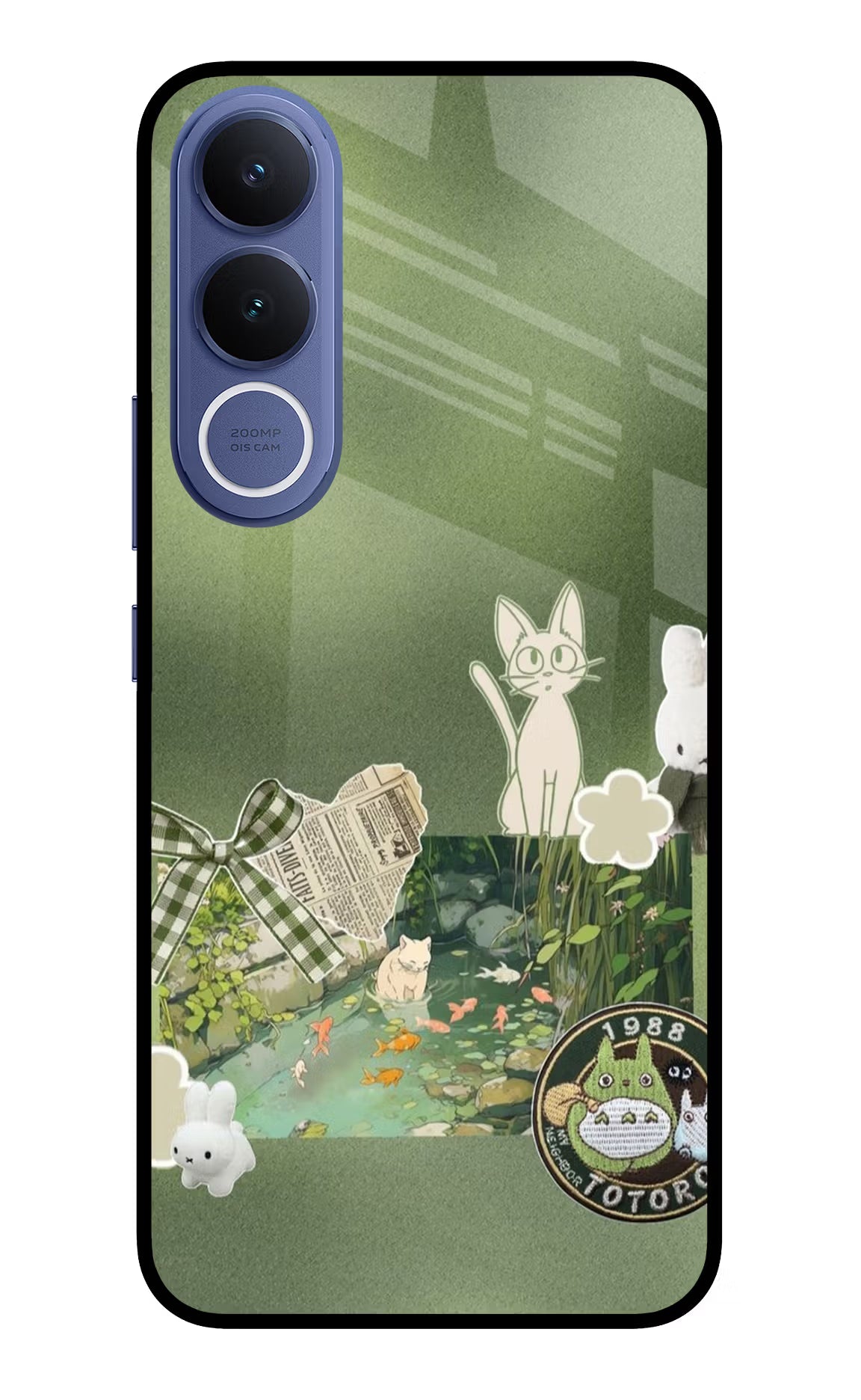 Aesthetic anime Vivo V70 FE 5G Glass Case