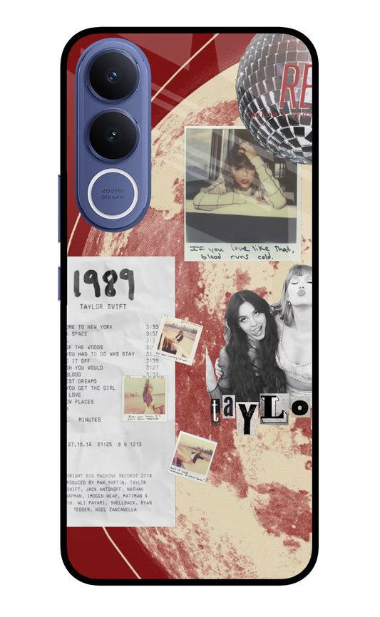 Taylor Swift Vivo V70 FE 5G Glass Case
