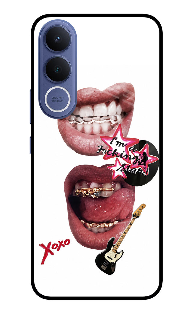 Rockstar Vivo V70 FE 5G Glass Case Back Cover by Casekaro