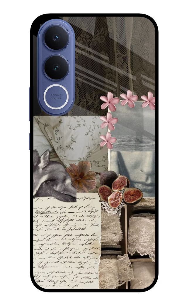 Midnight Sky Vivo V70 FE 5G Glass Case Back Cover by Casekaro