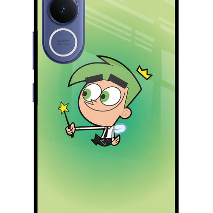 Cosmo Magic Vivo V70 FE 5G Glass Case Back Cover by Casekaro