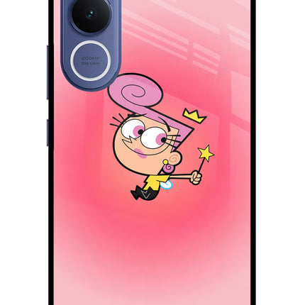 Wanda Magic Vivo V70 FE 5G Glass Case Back Cover by Casekaro
