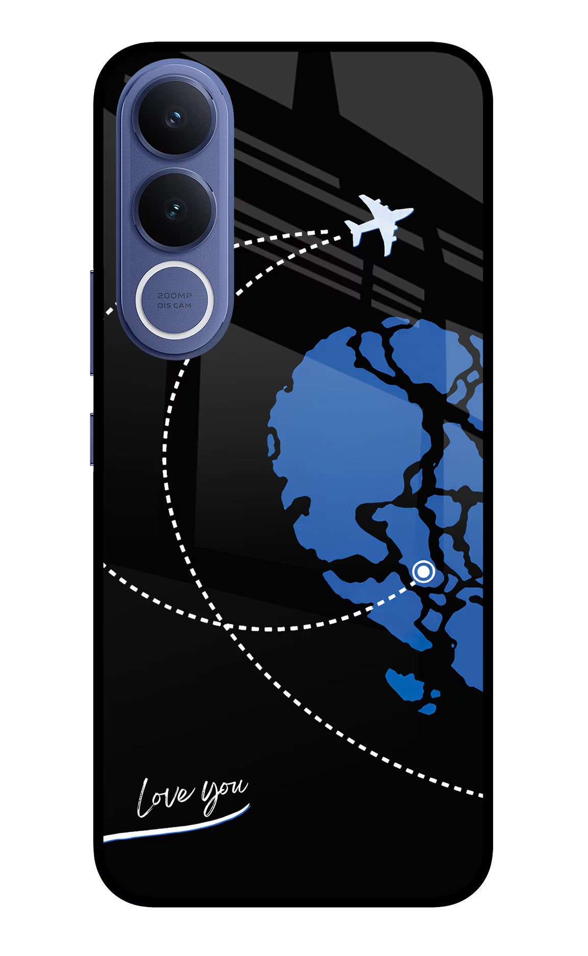 Love Orbit Vivo V70 FE 5G Glass Case