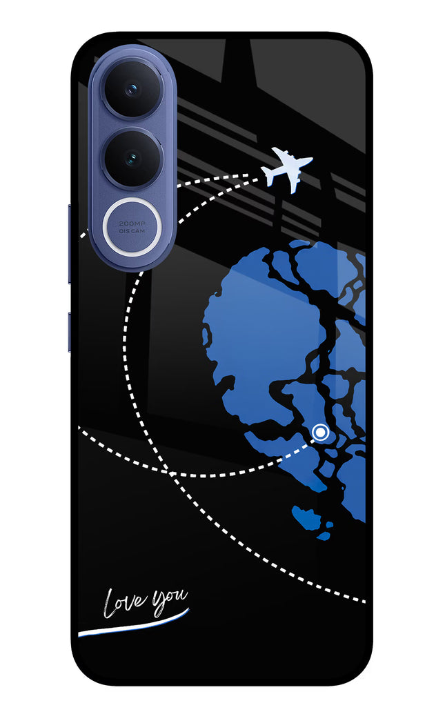 Love Orbit Vivo V70 FE 5G Glass Case Back Cover by Casekaro