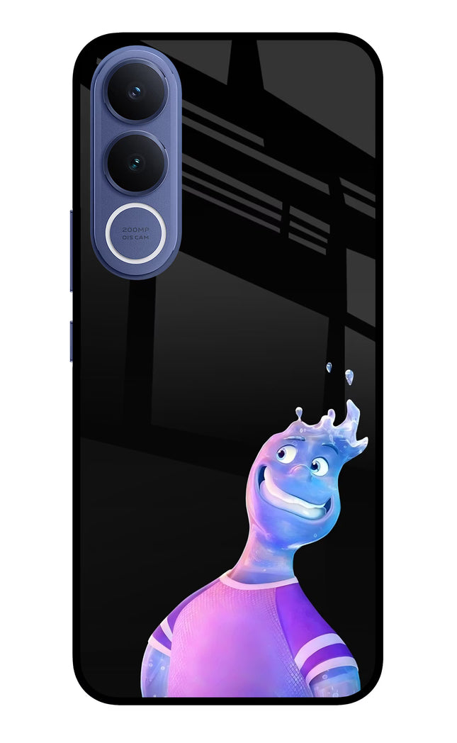 Wade Wave Vivo V70 FE 5G Glass Case Back Cover by Casekaro