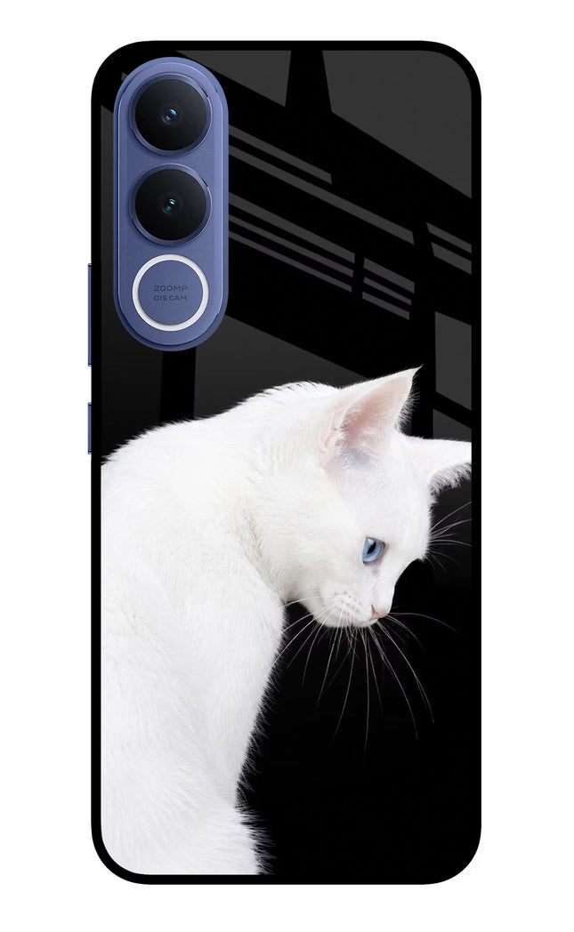Snow Gaze Vivo V70 FE 5G Glass Case Back Cover by Casekaro
