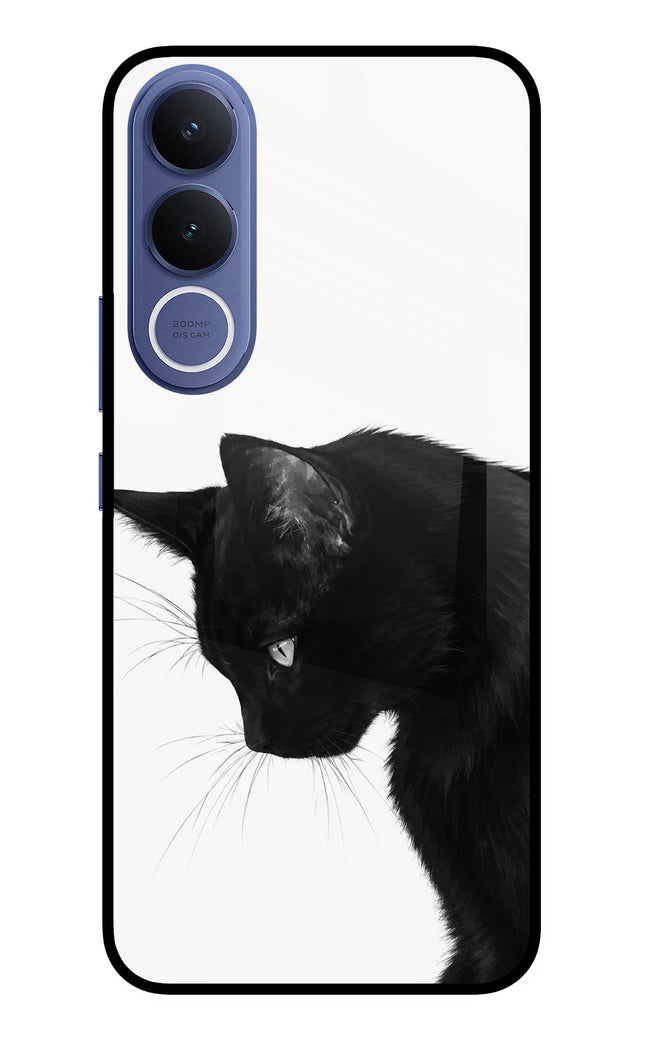 Shadow Gaze Vivo V70 FE 5G Glass Case Back Cover by Casekaro