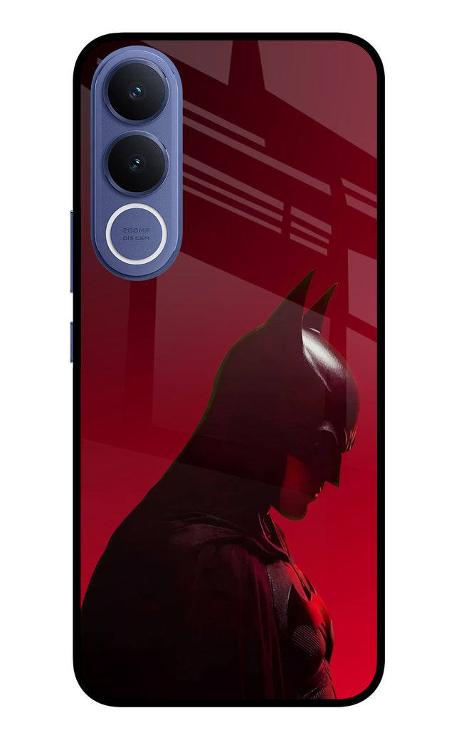 Dark Knight Vivo V70 FE 5G Glass Case Back Cover by Casekaro
