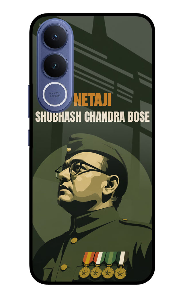 Netaji Legacy Vivo V70 FE 5G Glass Case Back Cover by Casekaro