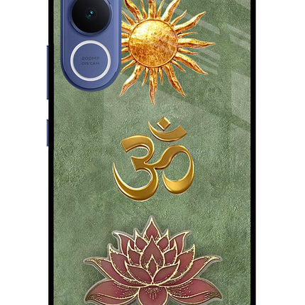 Om & Lotus Vivo V70 FE 5G Glass Case