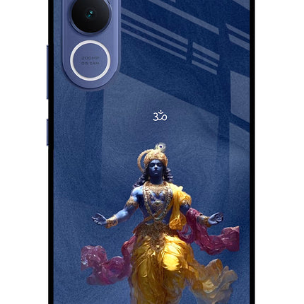Cosmic Krishna Vivo V70 FE 5G Glass Case