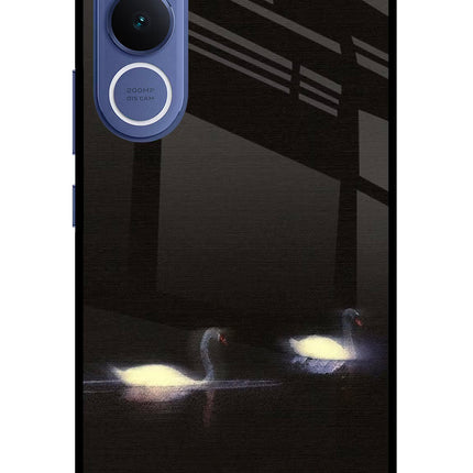 Silent Swans Vivo V70 FE 5G Glass Case