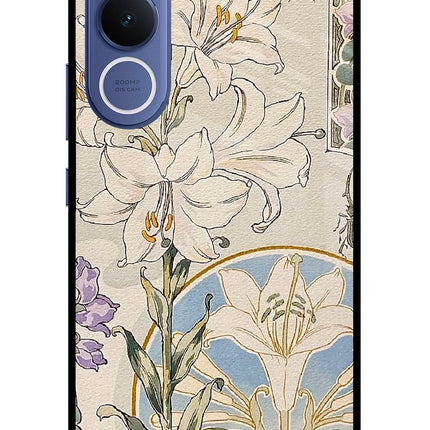 White Lily Vivo V70 FE 5G Glass Case