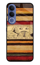 Vinyl Stripes Vivo V70 FE 5G Glass Case