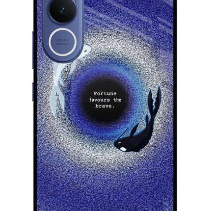 Dark Koi Vivo V70 FE 5G Glass Case