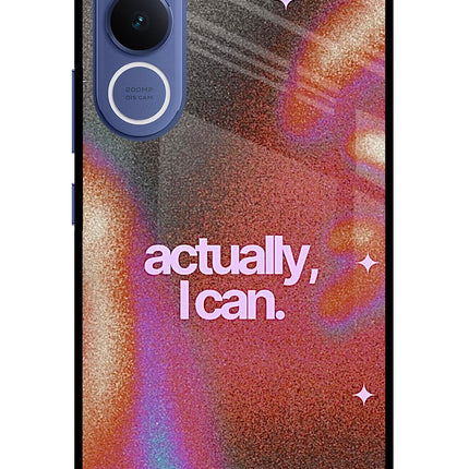 Pink Aura Vivo V70 FE 5G Glass Case