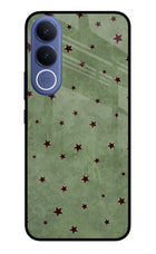 Green Stars Vivo V70 FE 5G Glass Case