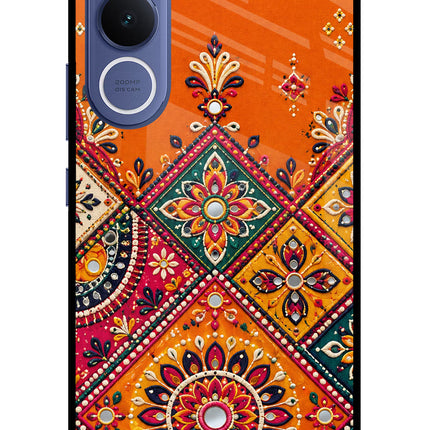 Kutch Glow Vivo V70 FE 5G Glass Case